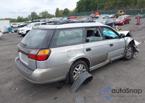 2003 Subaru Outback из США, поврежденный, VIN 4S3BH675937629872